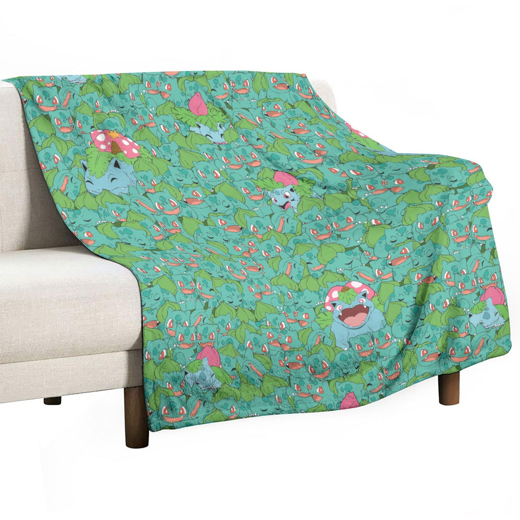Bulbusaur Blanket