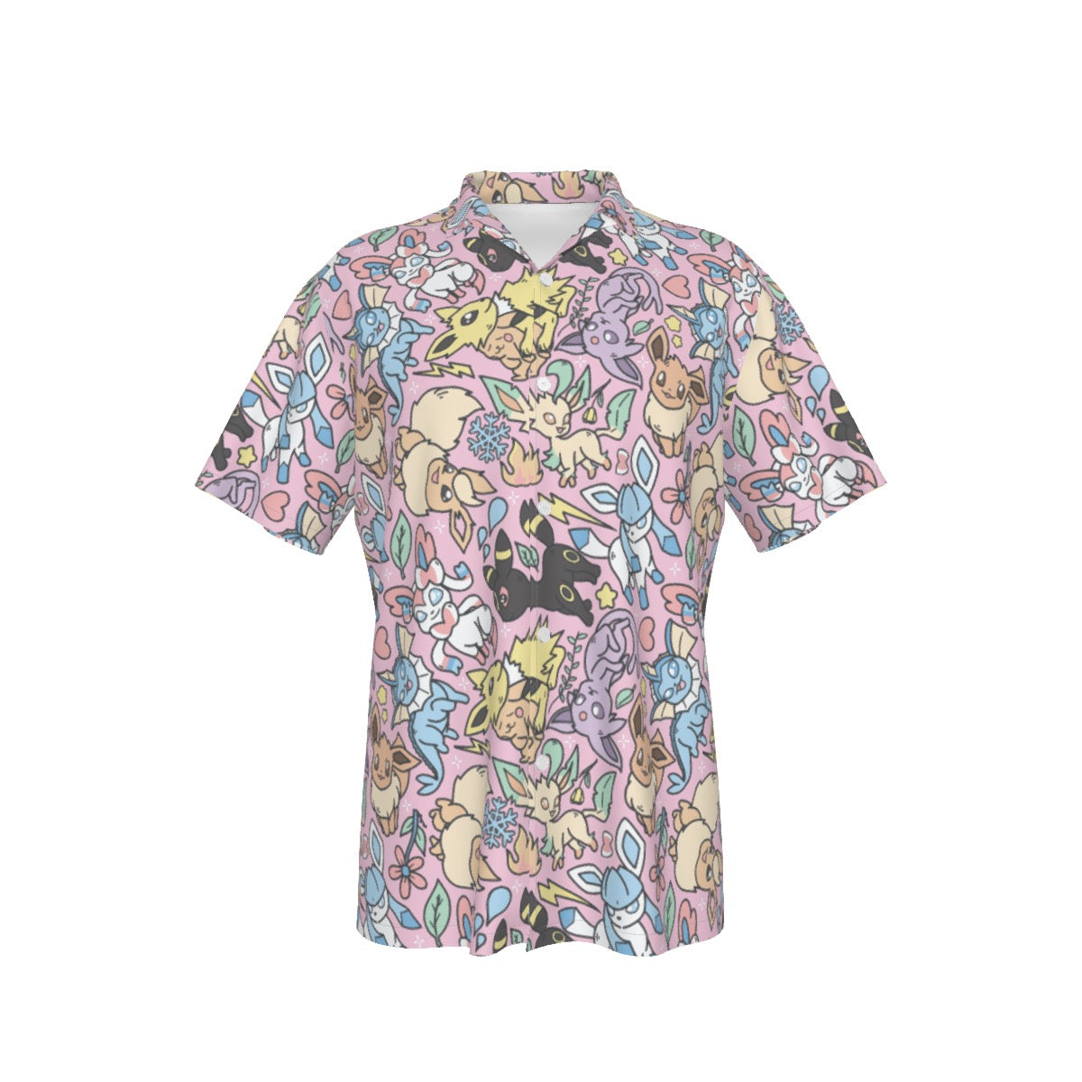 Eeveelutions (Pink) Hawaiian Shirt