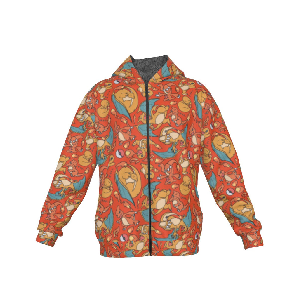 Charizard Pattern Hoodie