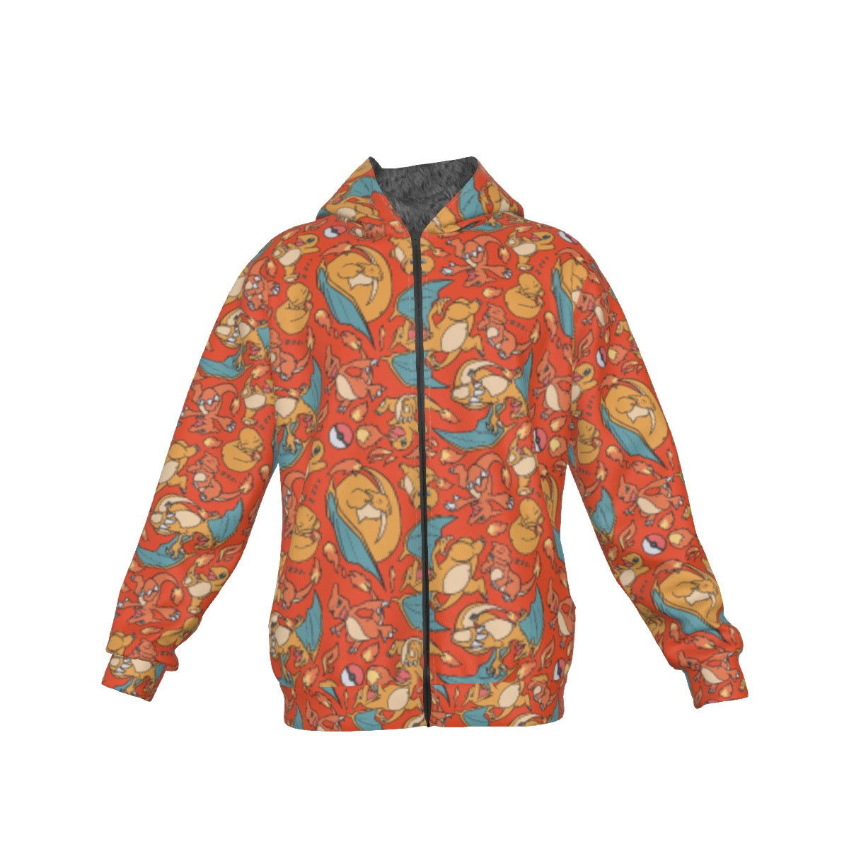 Charizard Pattern Hoodie
