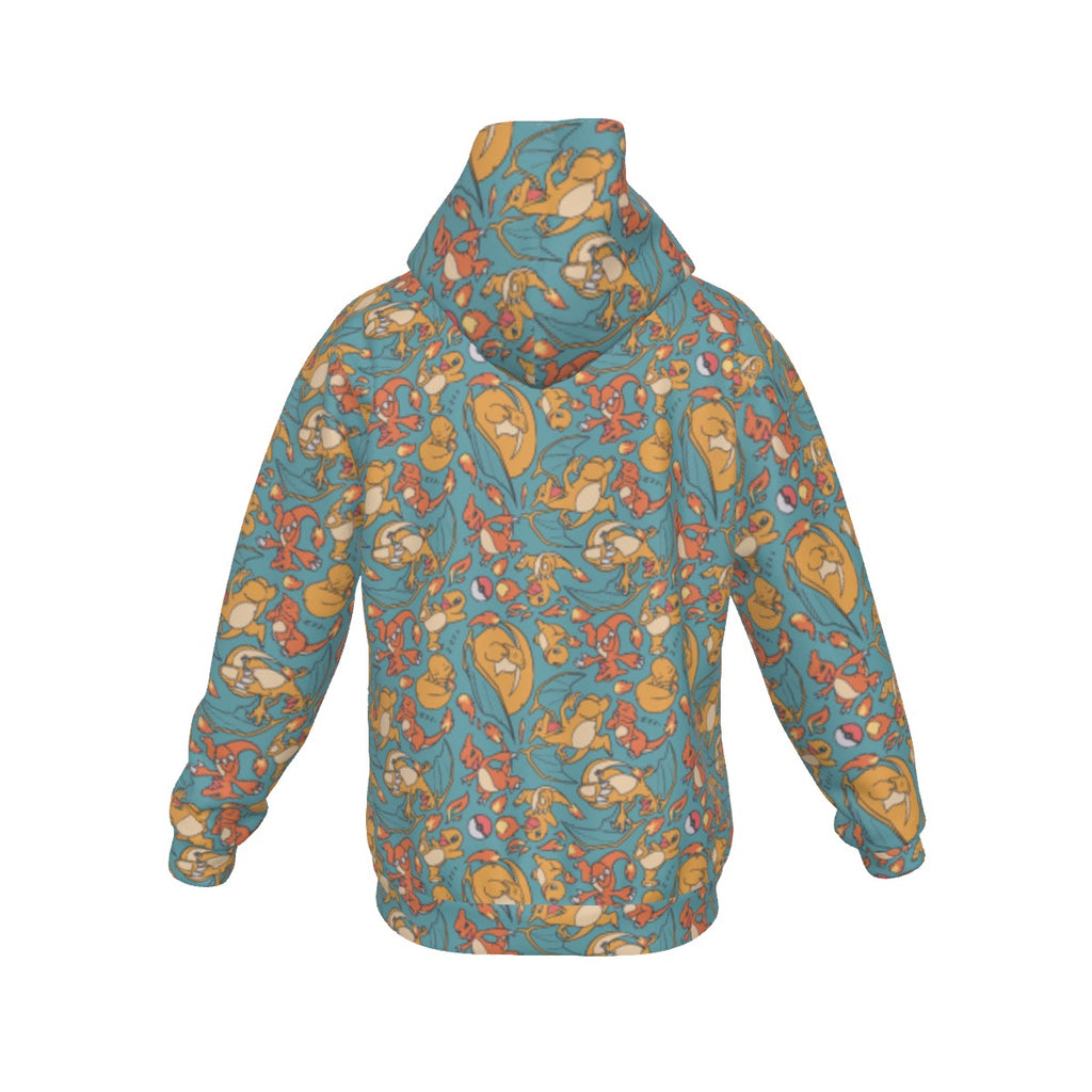 Charizard (Green) Pattern Hoodie