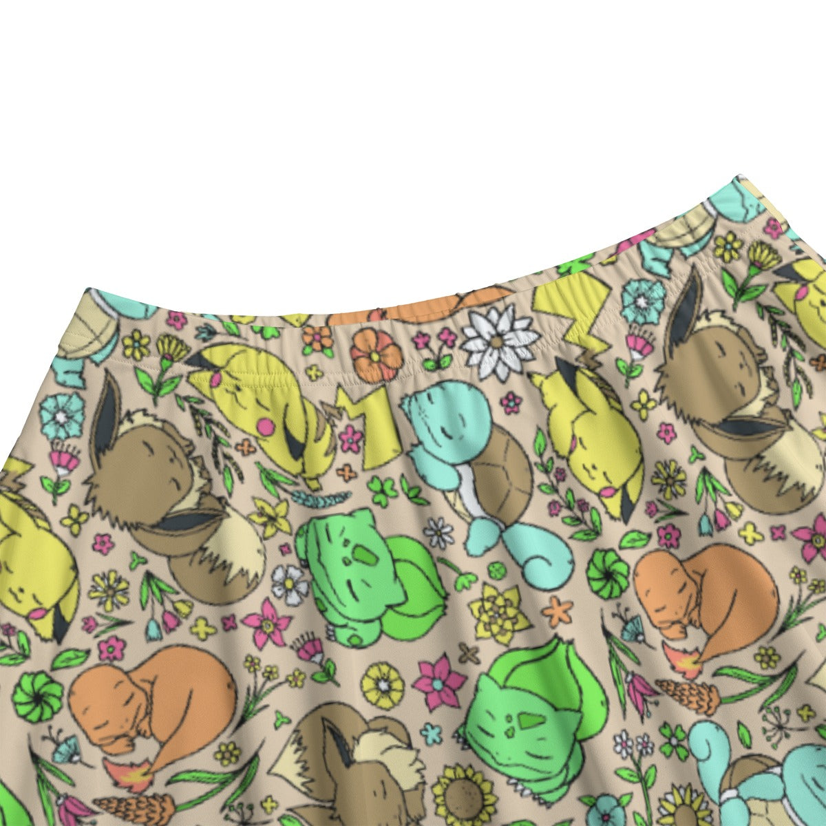Sleeping Starters Brown Skirt