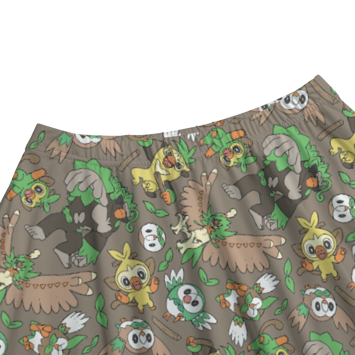 Rowlet, Dartrix and Decidueye Skirt