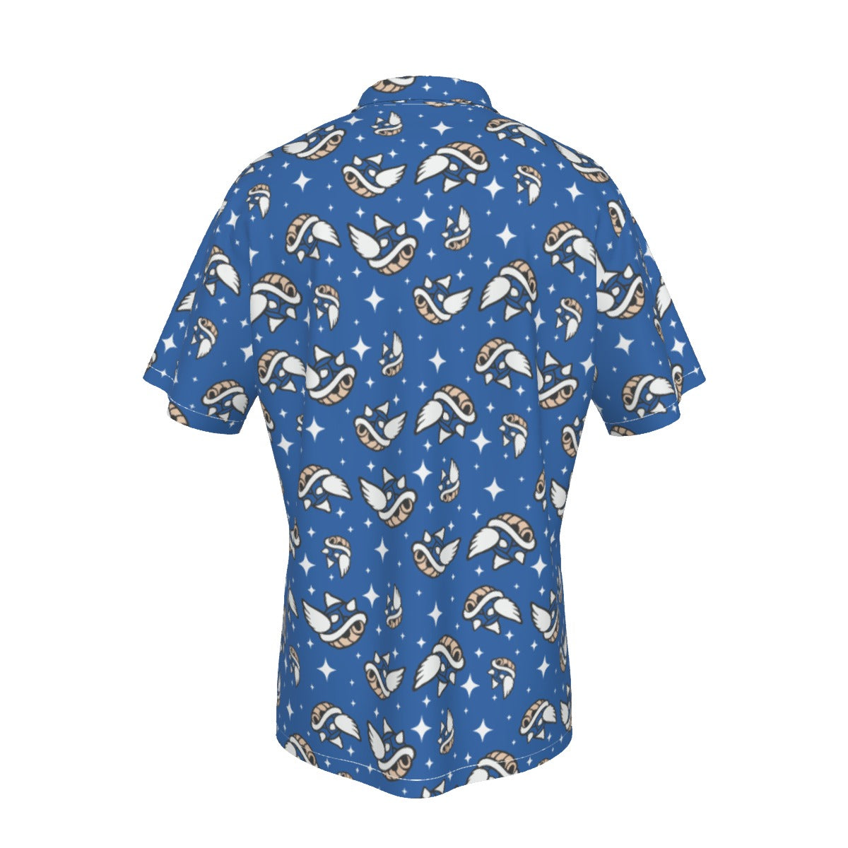Mario Shells (Blue) Hawaiian Shirt