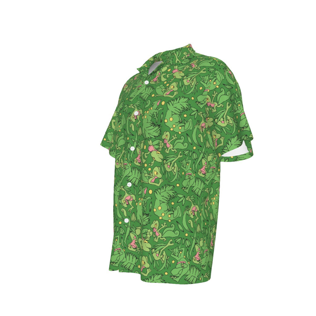 Treecko Hawaiian Shirt