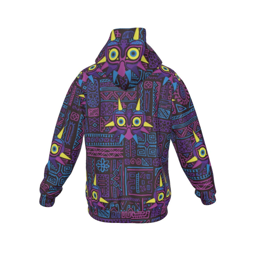 Zelda Majora's Mask (Purple) Pattern Hoodie