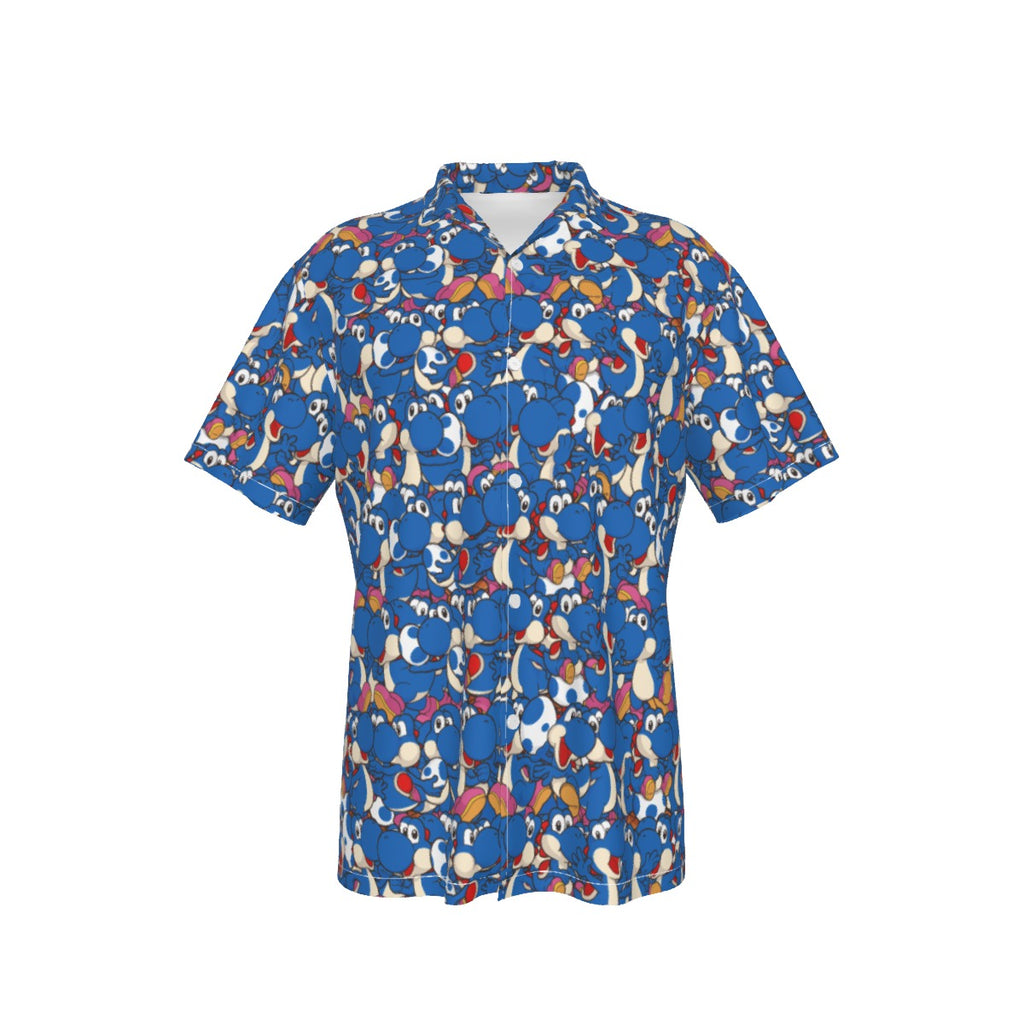 Yoshi (Blue) Hawaiian Shirt