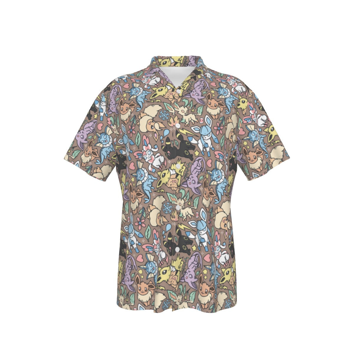 Eeveelutions (Brown) Hawaiian Shirt