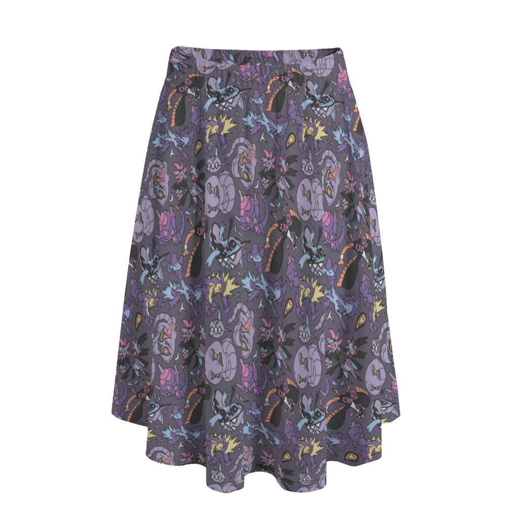 Gengar and Ghost Skirt