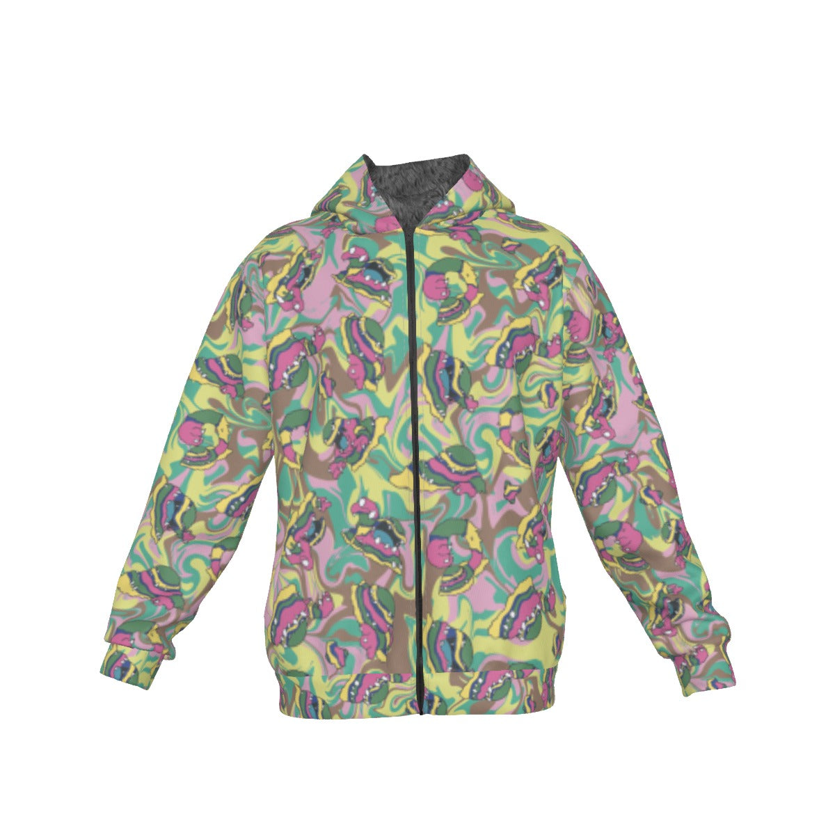 Muk Pattern Hoodie