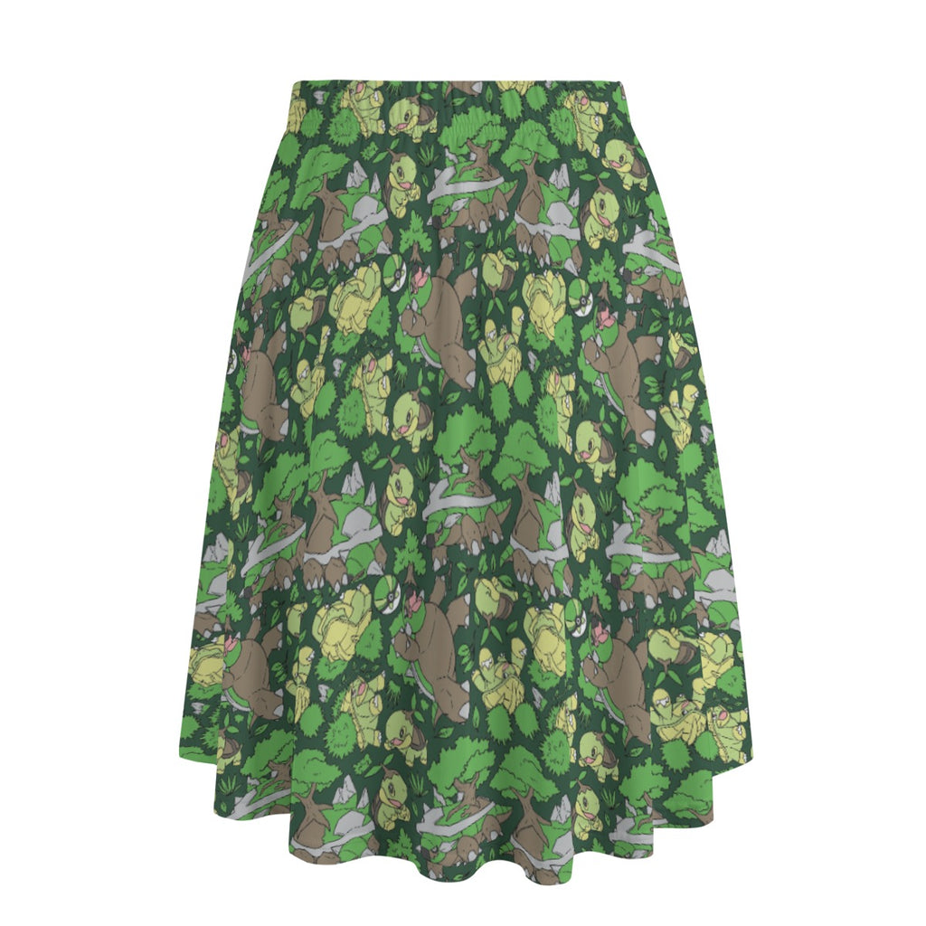Grookey, Thwackey and Rillaboom Skirt