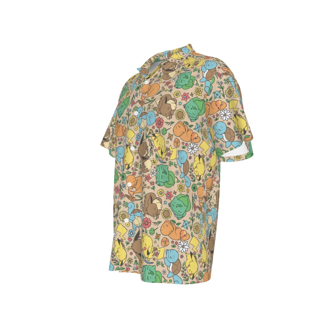 Sleeping Starters (Brown) Hawaiian Shirt