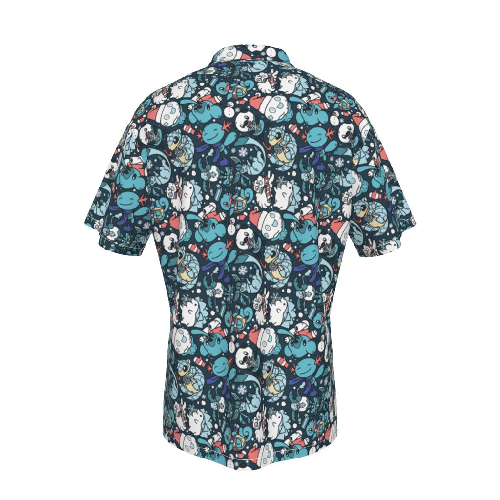 Winter (Dark Blue) Hawaiian Shirt