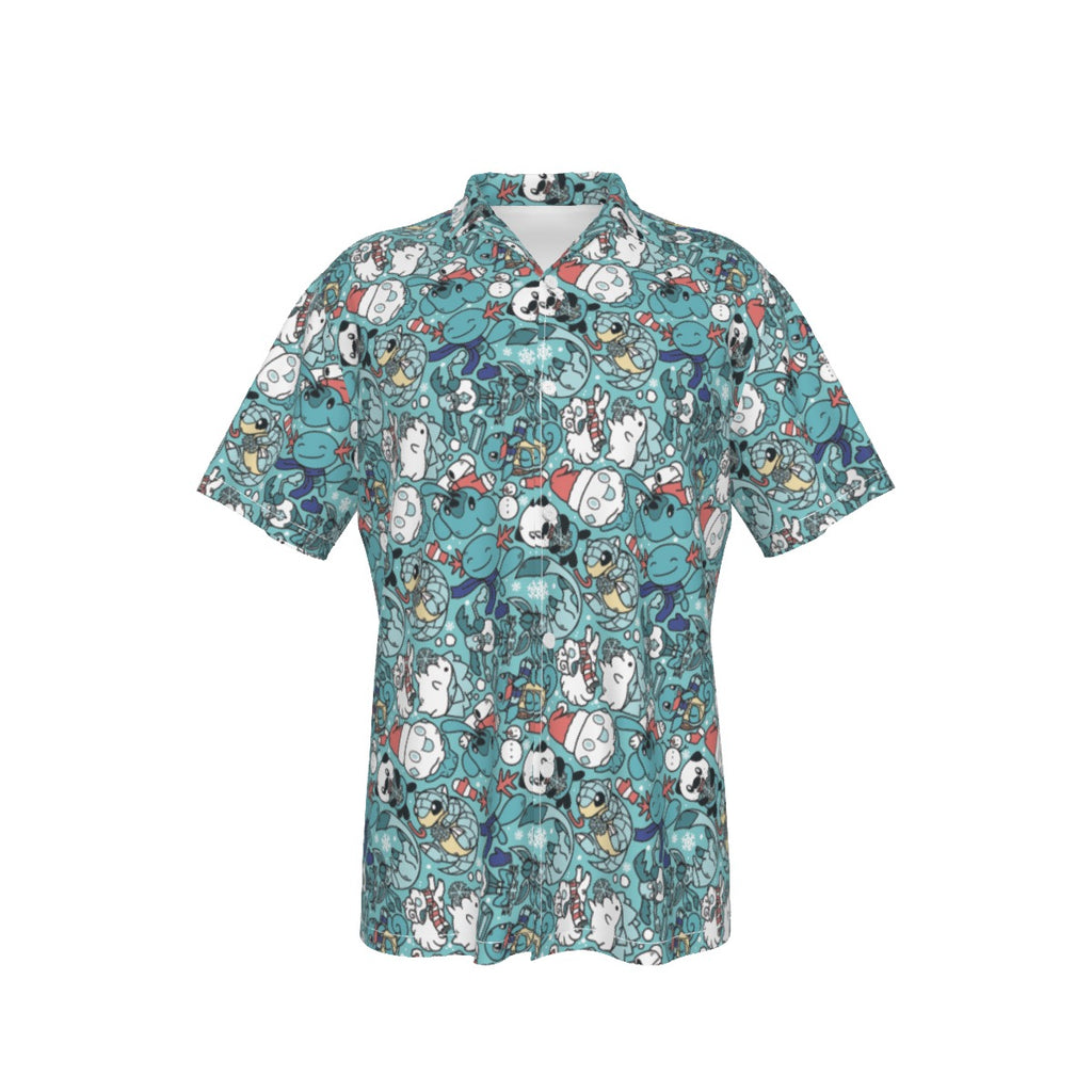 Winter (Light Blue) Hawaiian Shirt