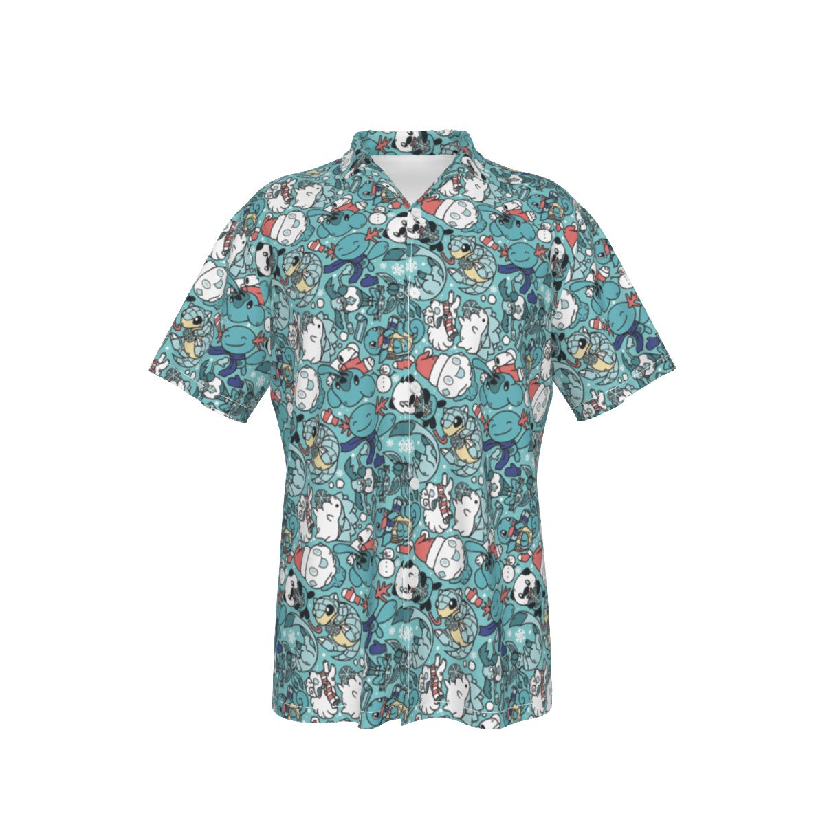 Winter (Light Blue) Hawaiian Shirt