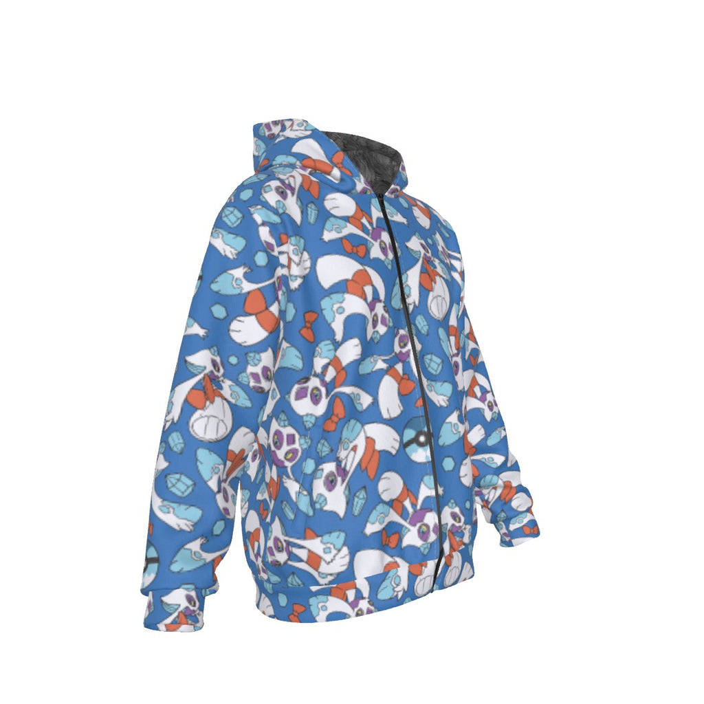 Froslass Pattern Hoodie