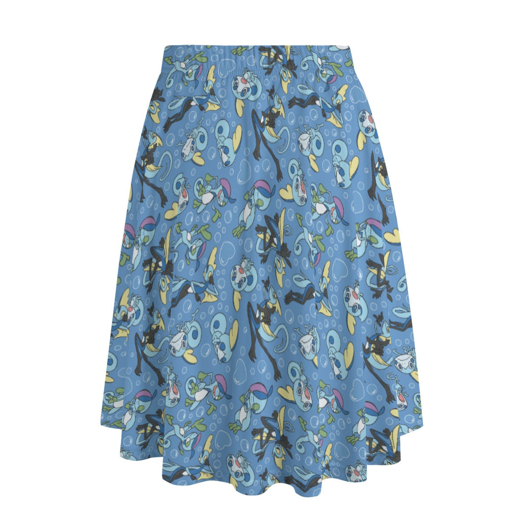 Lucario and Riolu Skirt