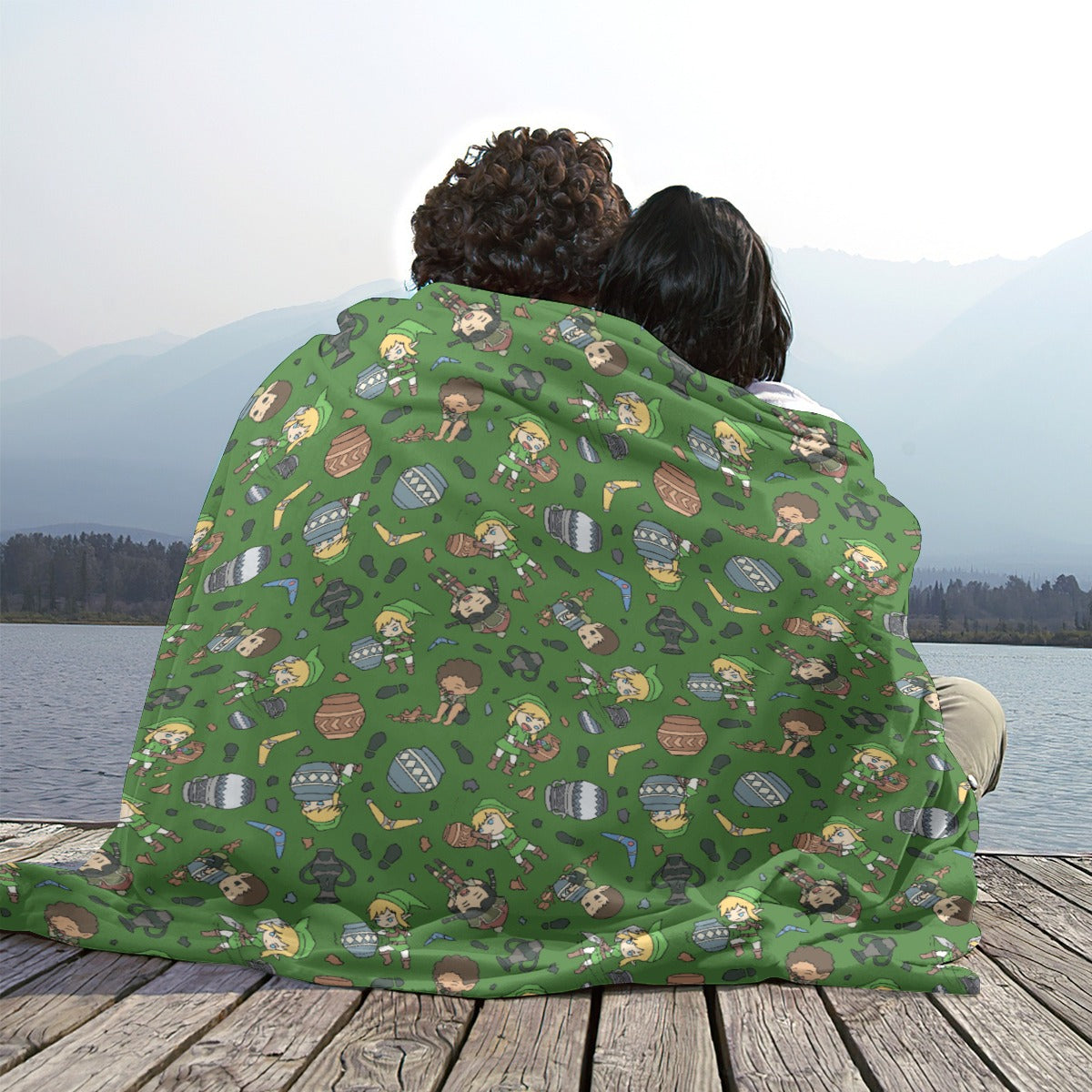 Zelda Smashing Pots Blanket