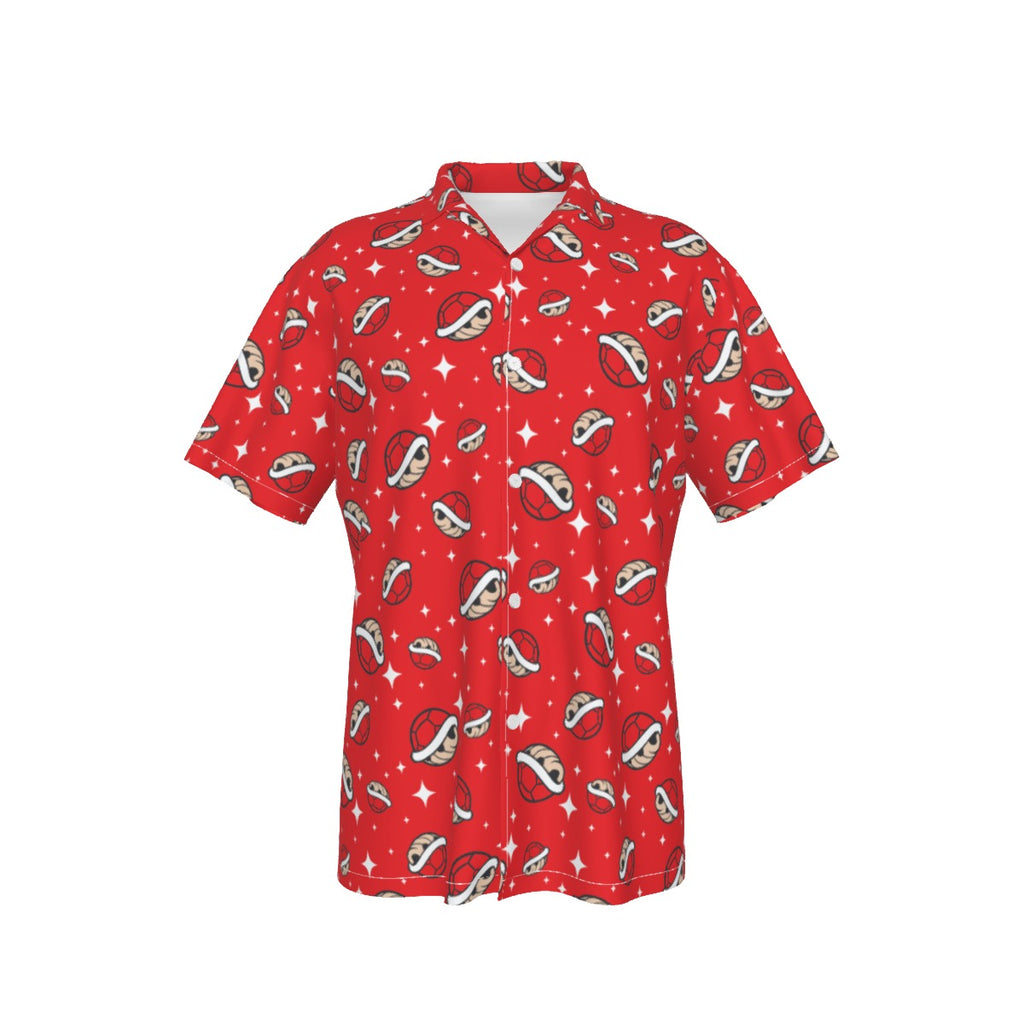 Mario Shells (Red) Hawaiian Shirt