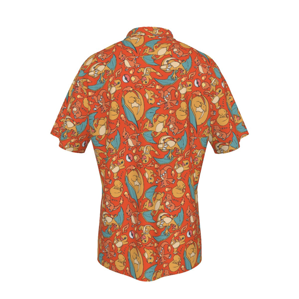 Charizard (Red) Hawaiian Shirt