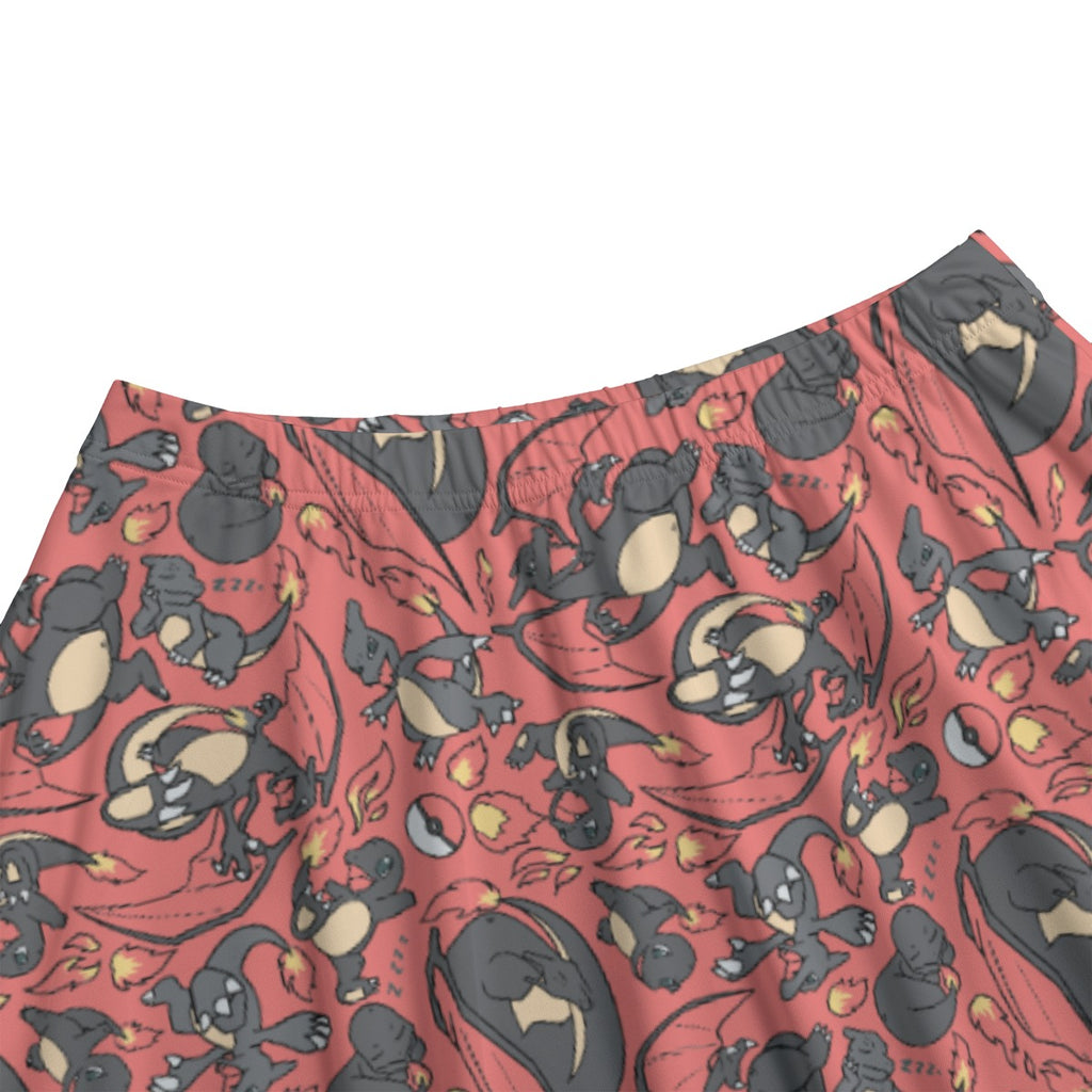 Charmander, Charmeleon and Charizard Skirt
