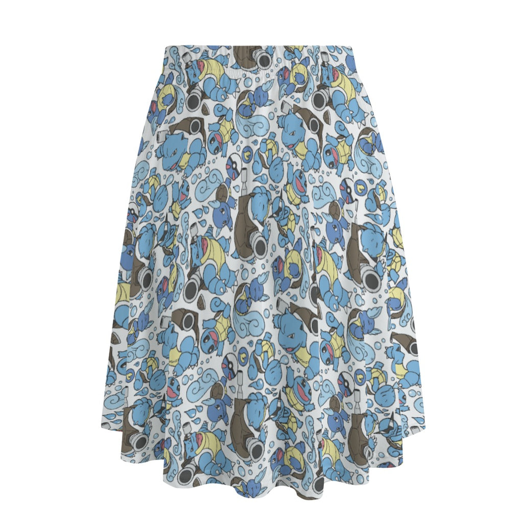 Squirtle, Wartortle and Blastoise Skirt