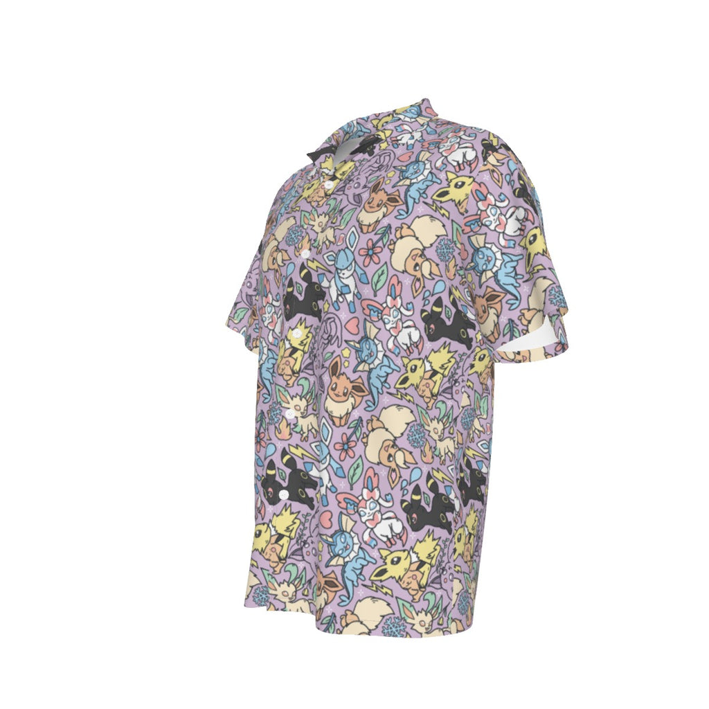 Eeveelutions (Purple) Hawaiian Shirt