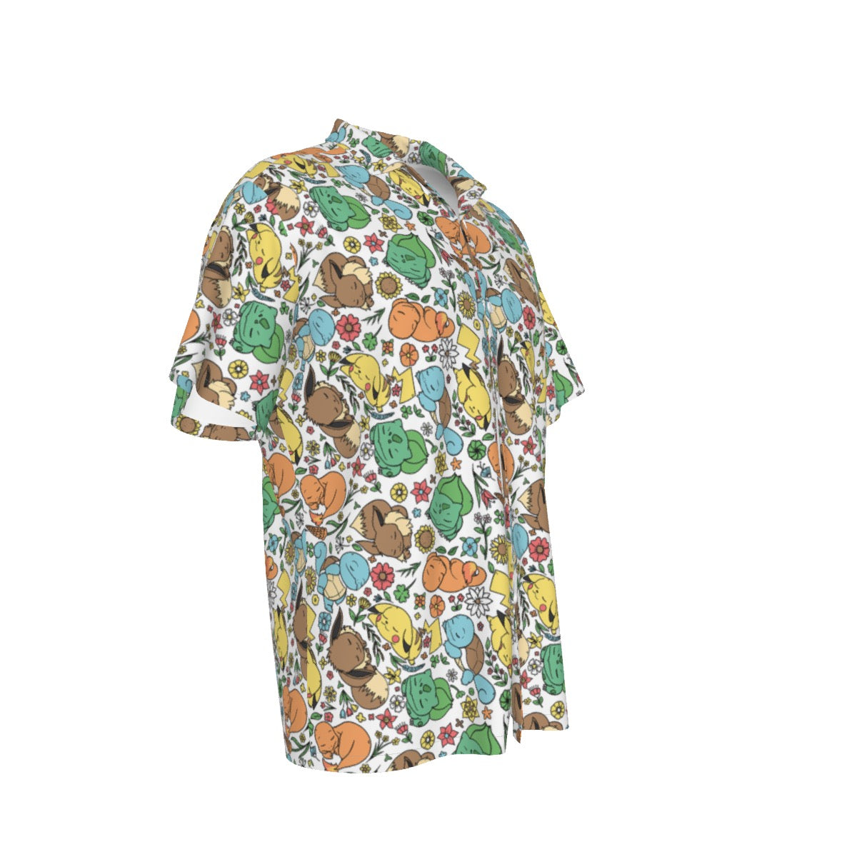 Sleeping Starter (White) Hawaiian Shirt
