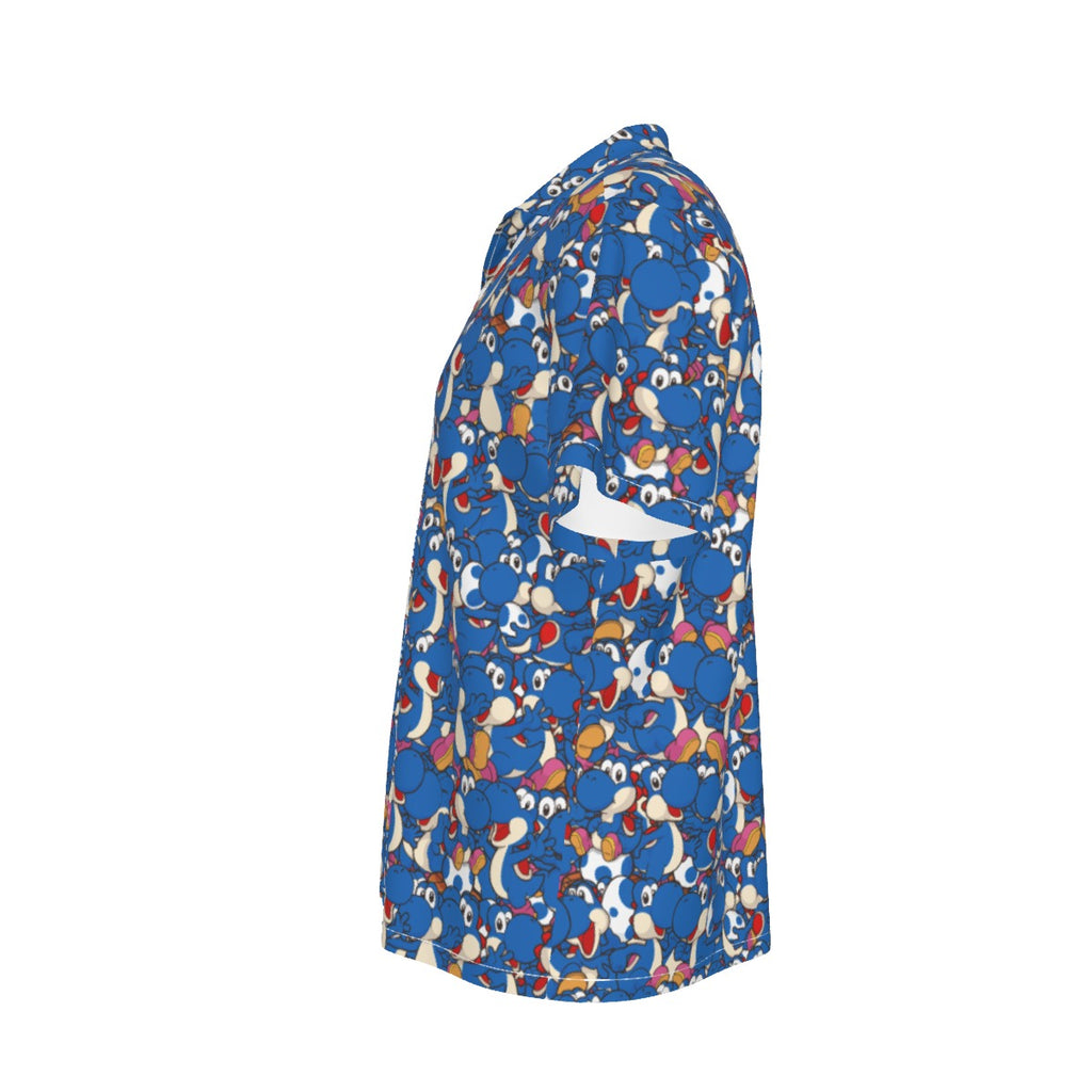 Yoshi (Blue) Hawaiian Shirt