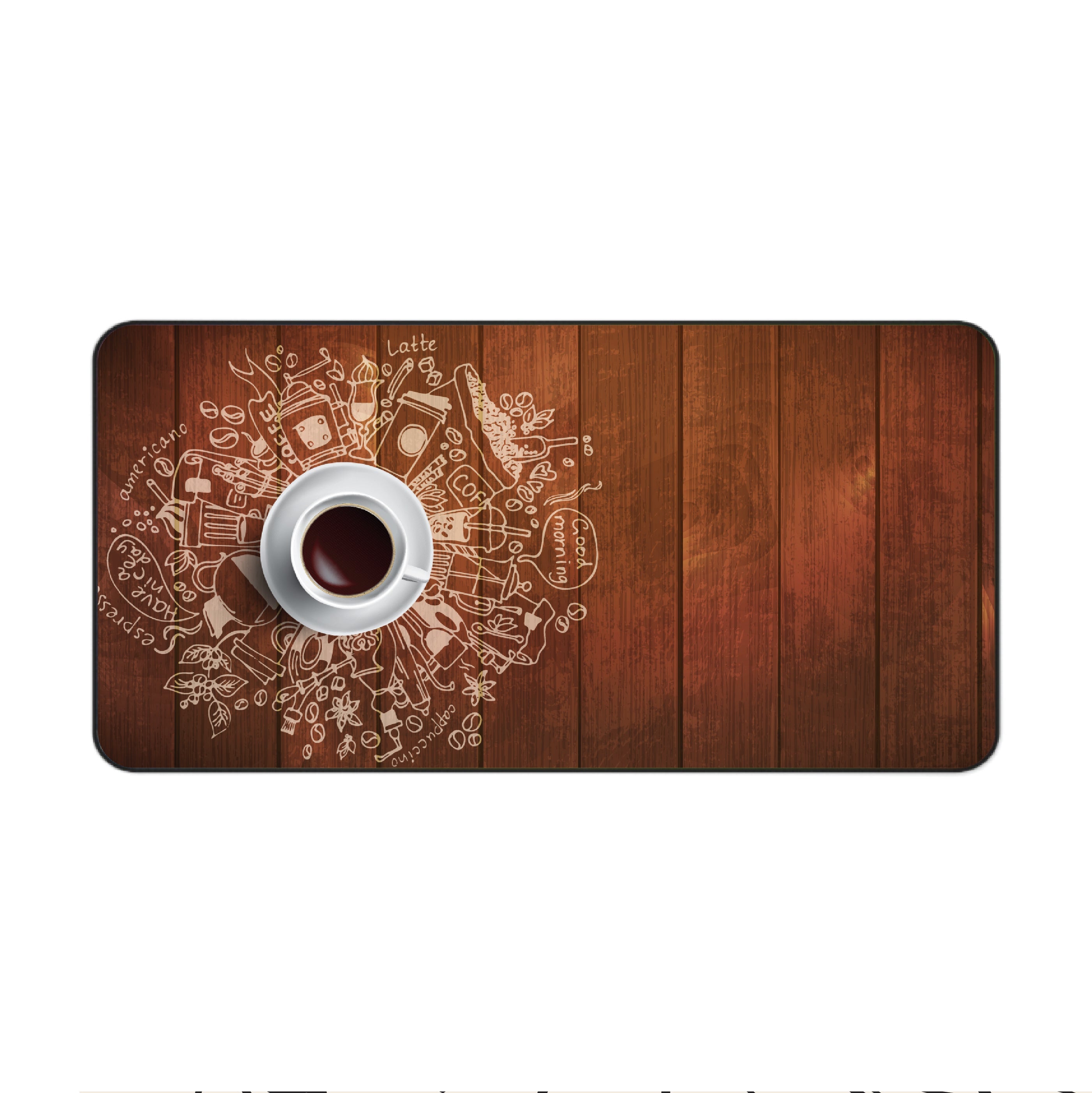 Coffee Cup Desk Mat