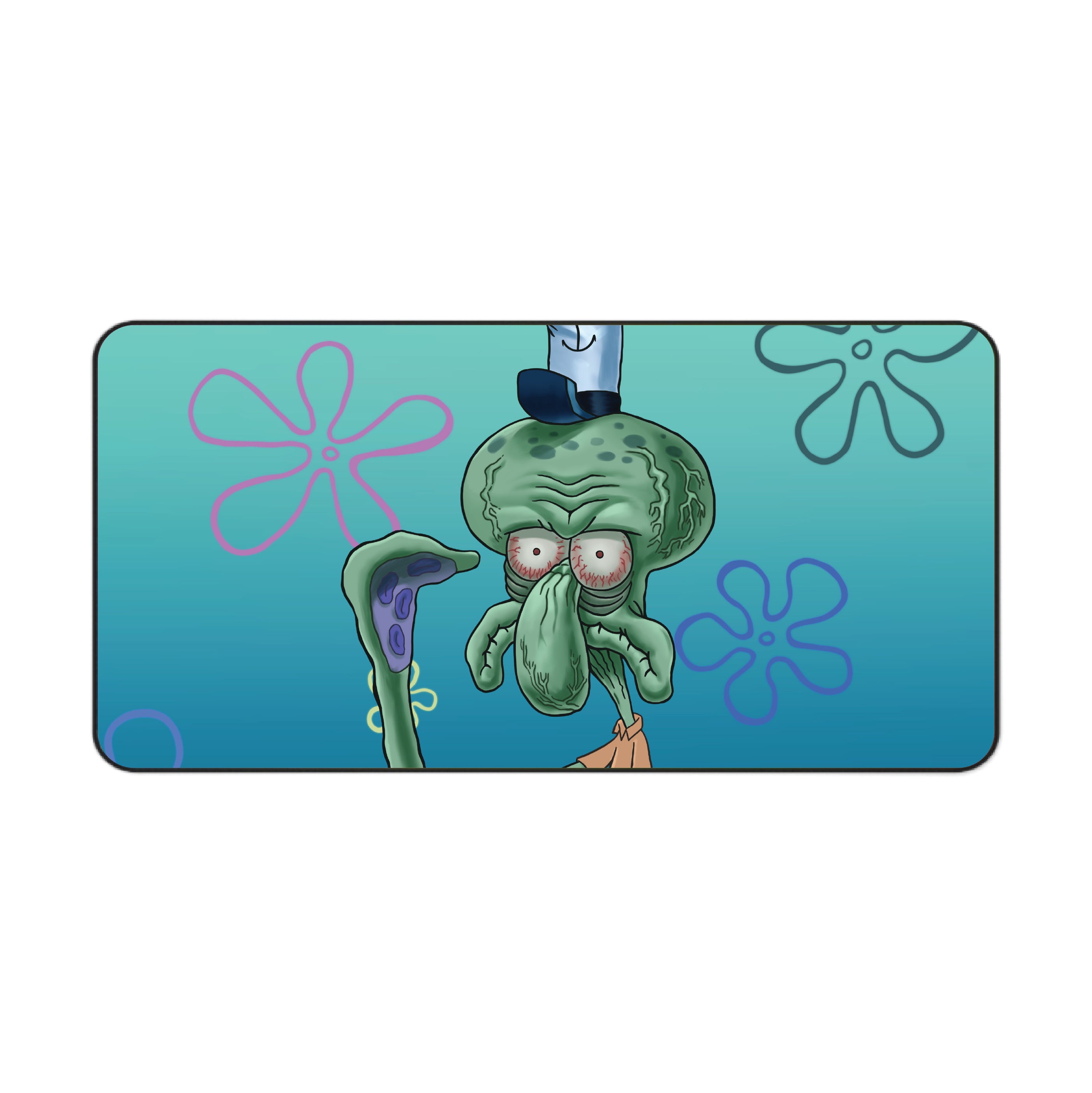 Squidward Desk Mat