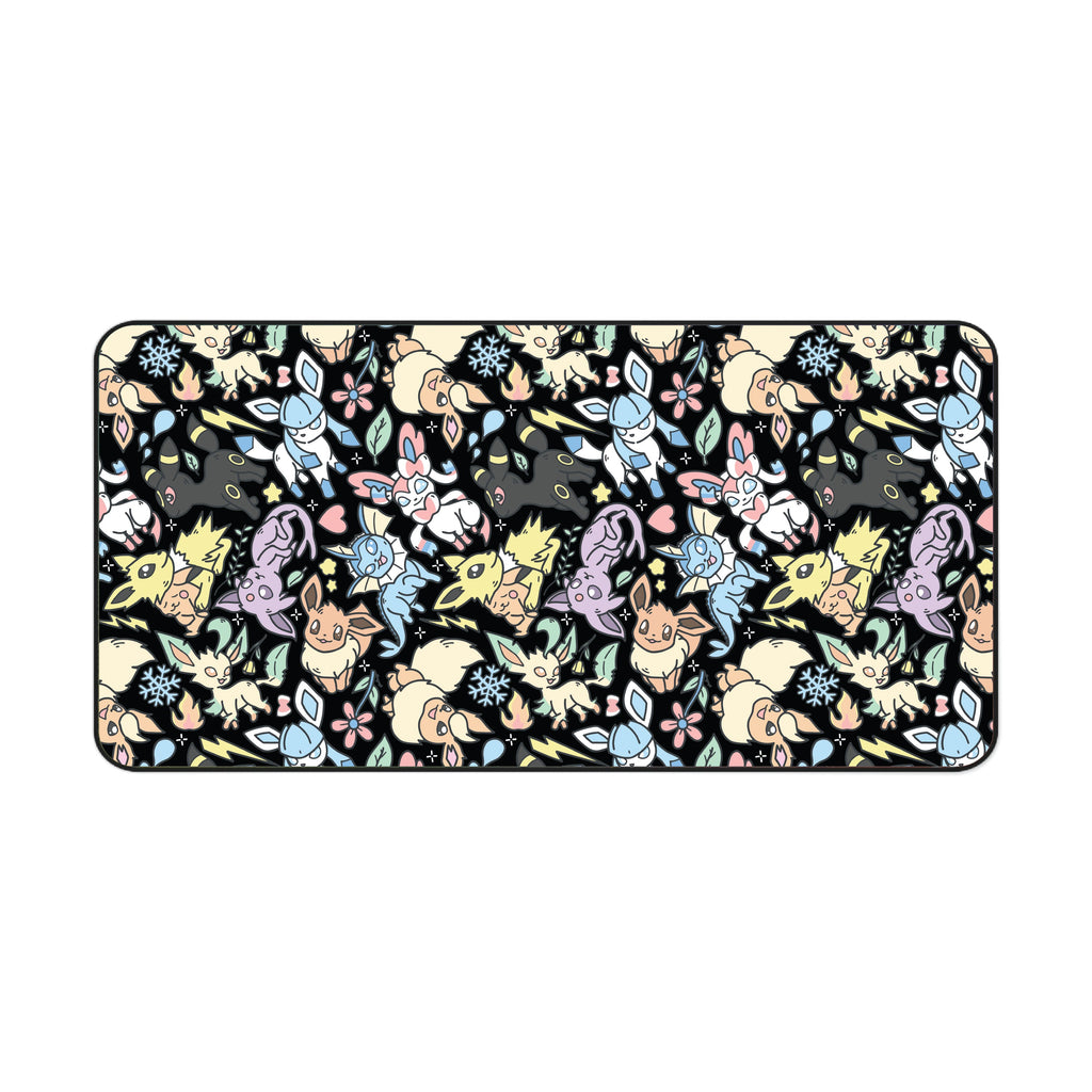 Eeveelution Desk Mat (Black)