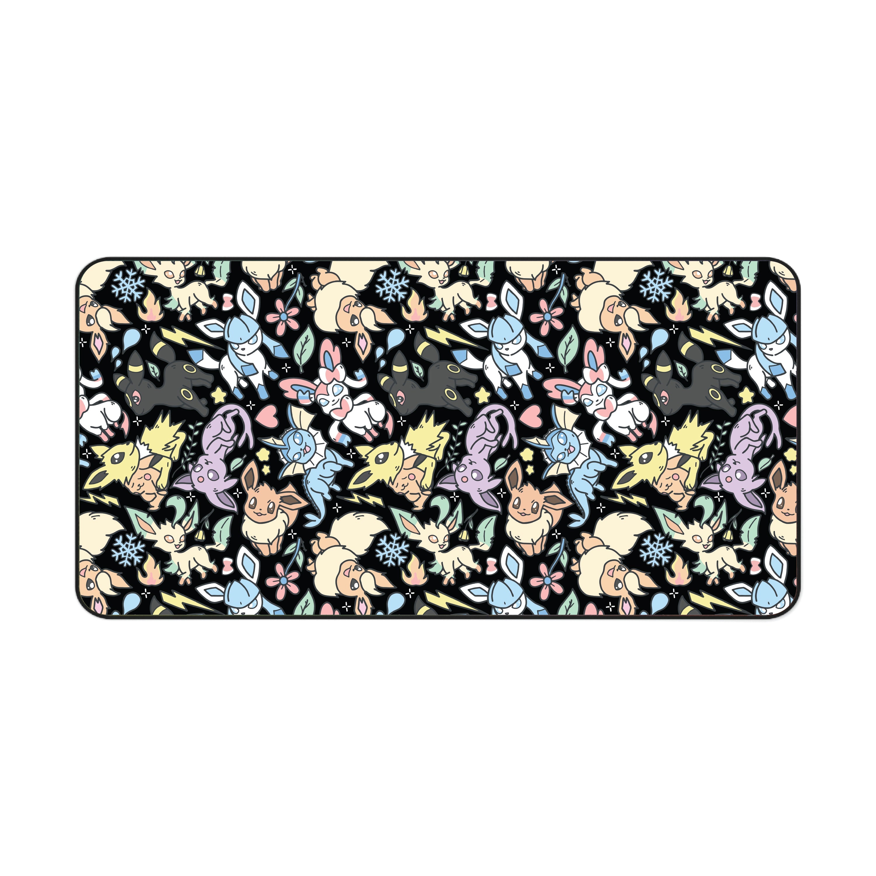 Eeveelution Desk Mat (Black)