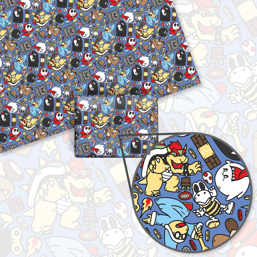Bowser Wrapping Paper