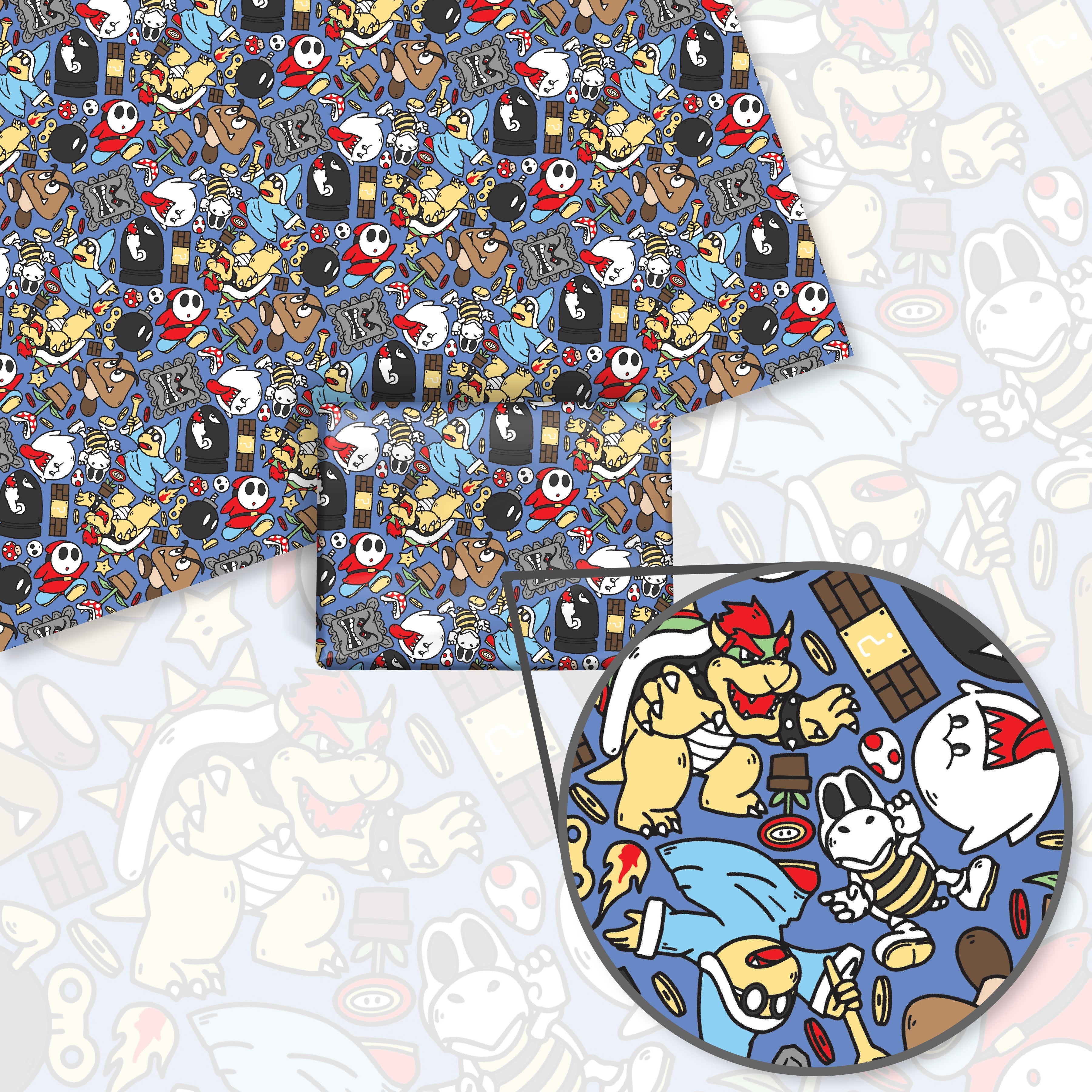 Bowser Wrapping Paper