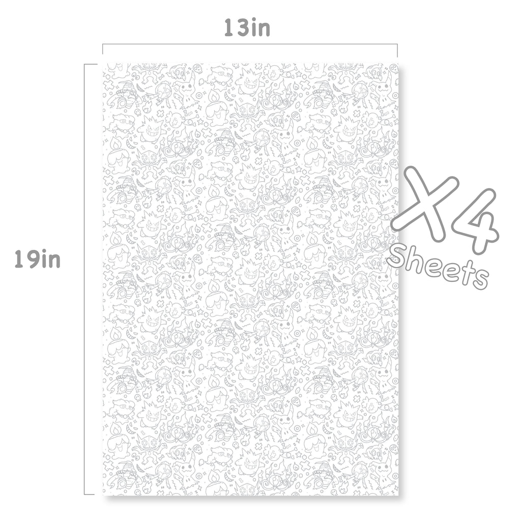 Ghost Pattern Wrapping Paper
