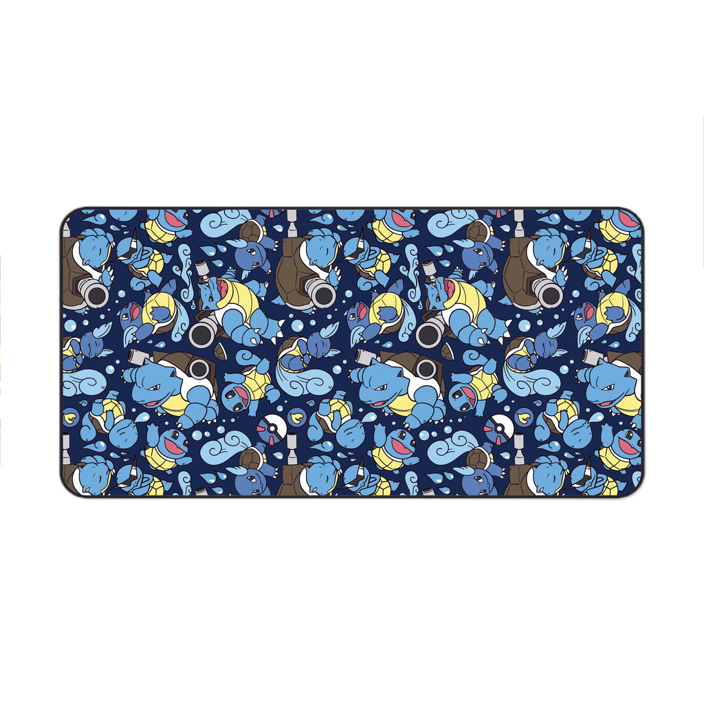Blastoise Dark Blue Desk Mat