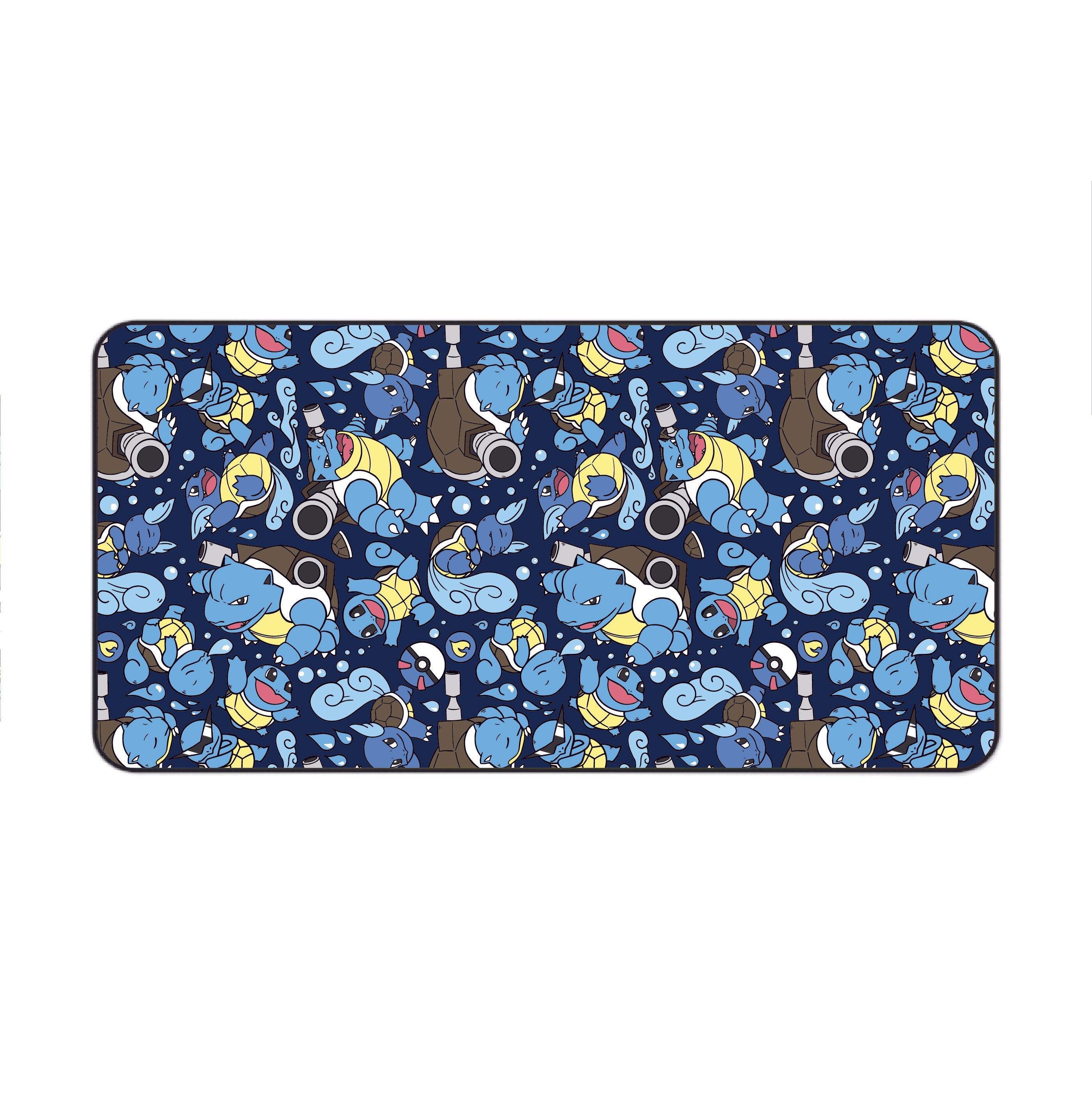 Blastoise Dark Blue Desk Mat