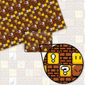Mario Blocks Wrapping Paper