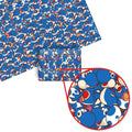 Yoshi Mario Wrapping Paper (Blue)