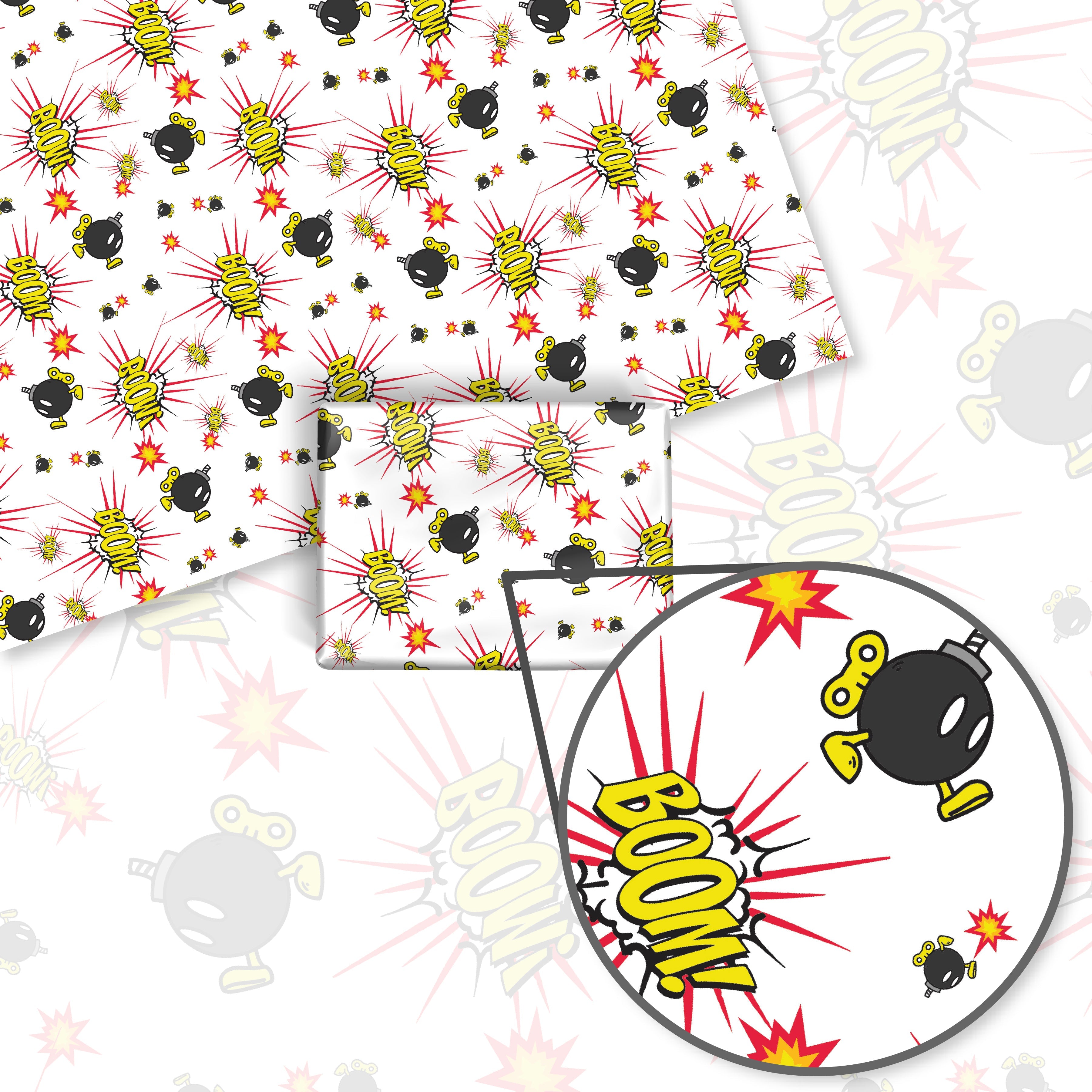 Mario Bob-omb Wrapping Paper