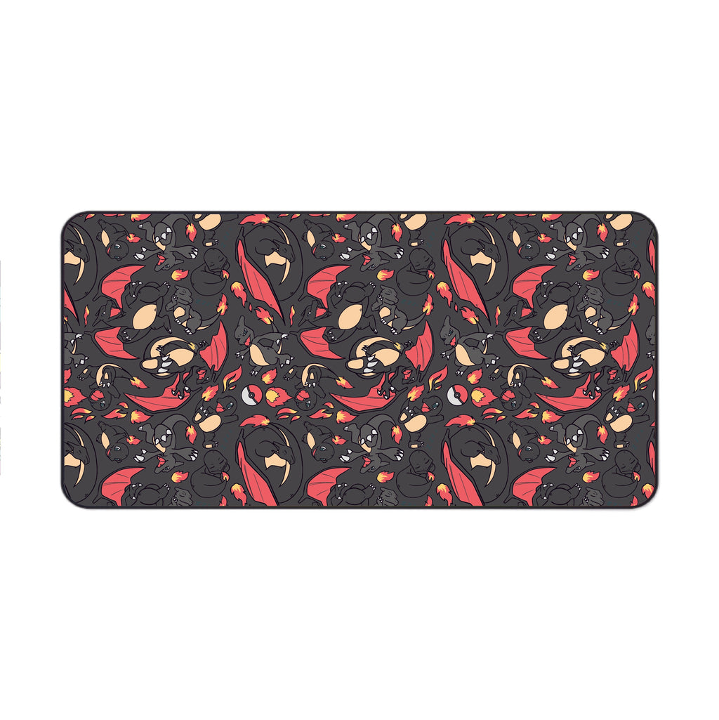 Charizard Black Desk Mat