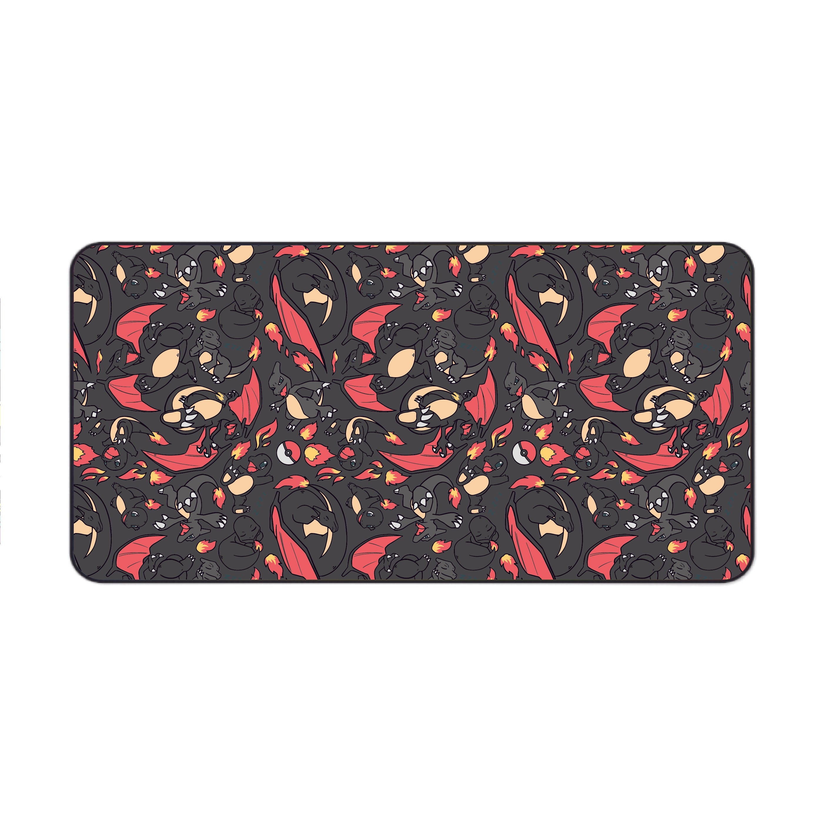 Charizard Black Desk Mat