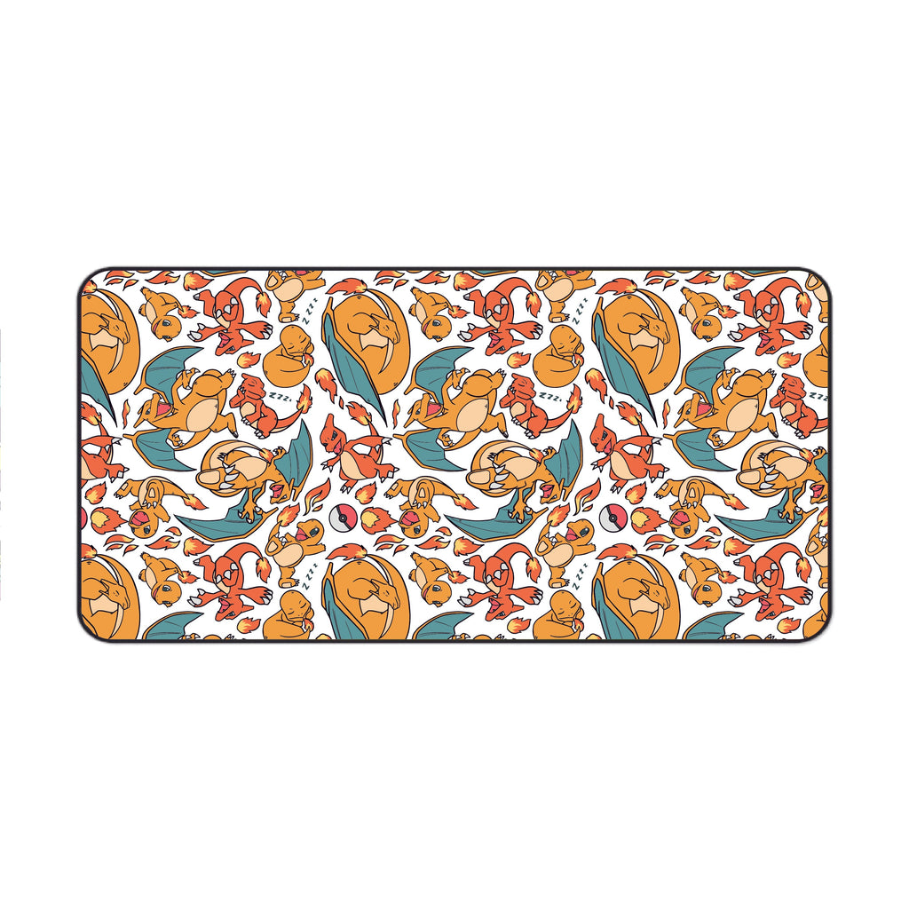 Charizard White Reg Desk Mat