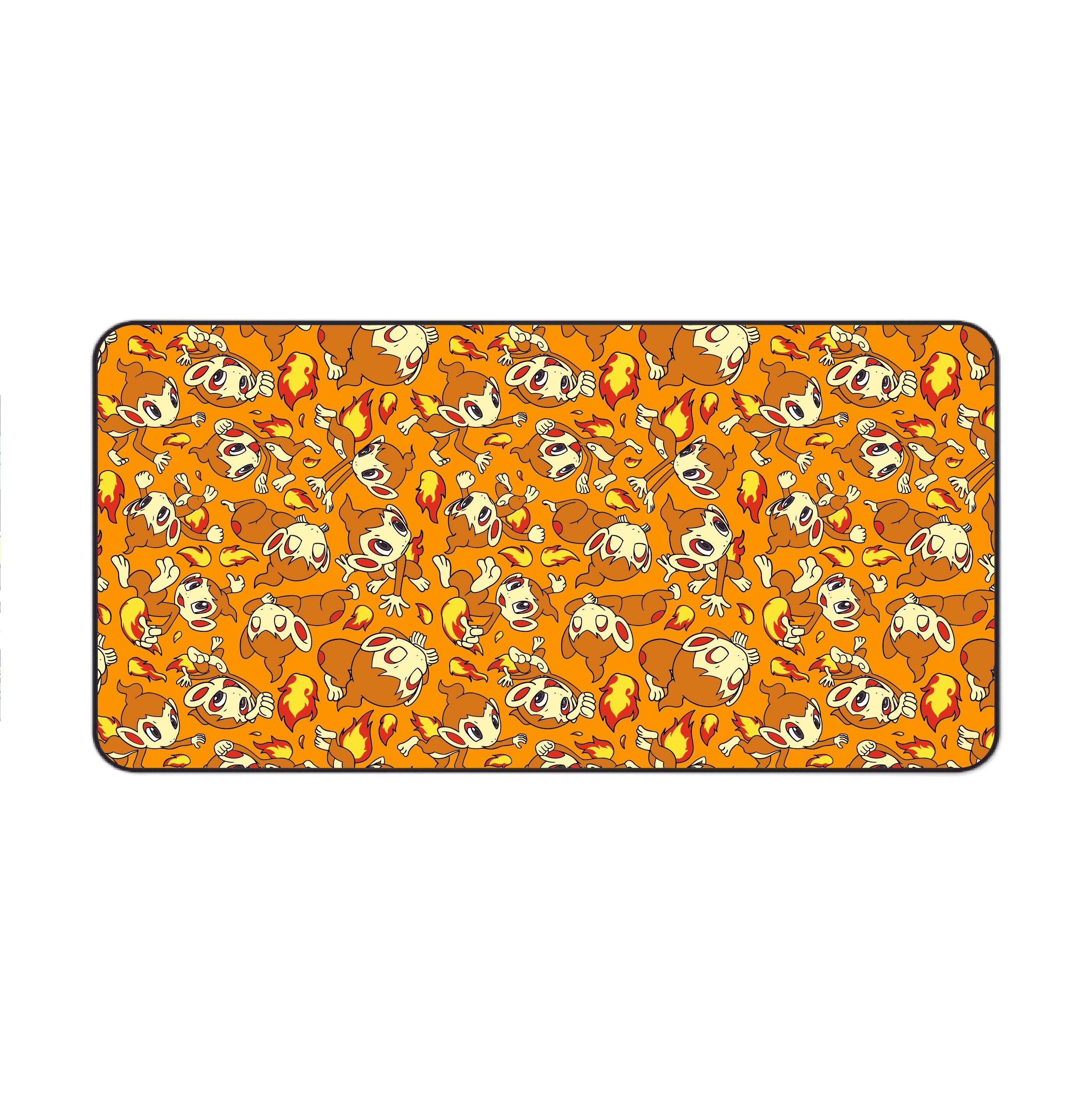 Chimchar Brown Desk Mat
