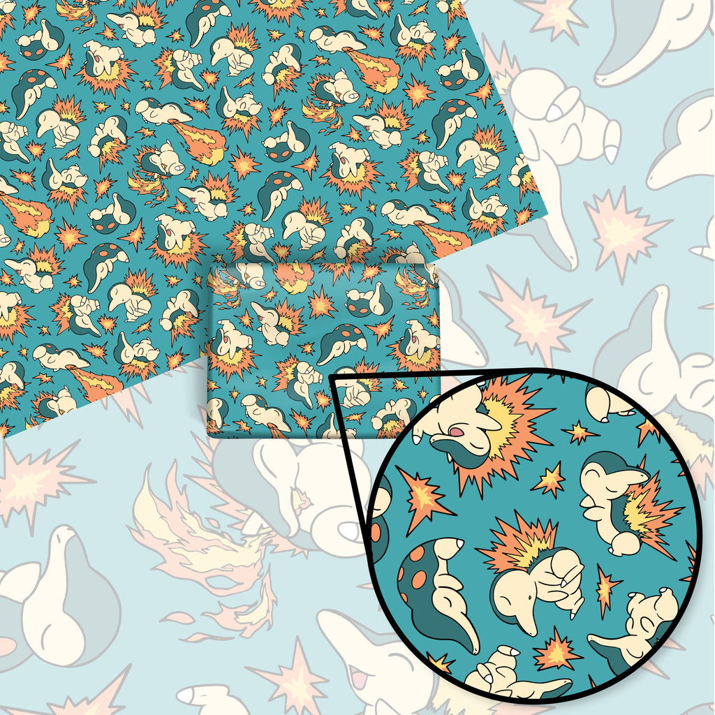 Cyndaquil Wrapping Paper