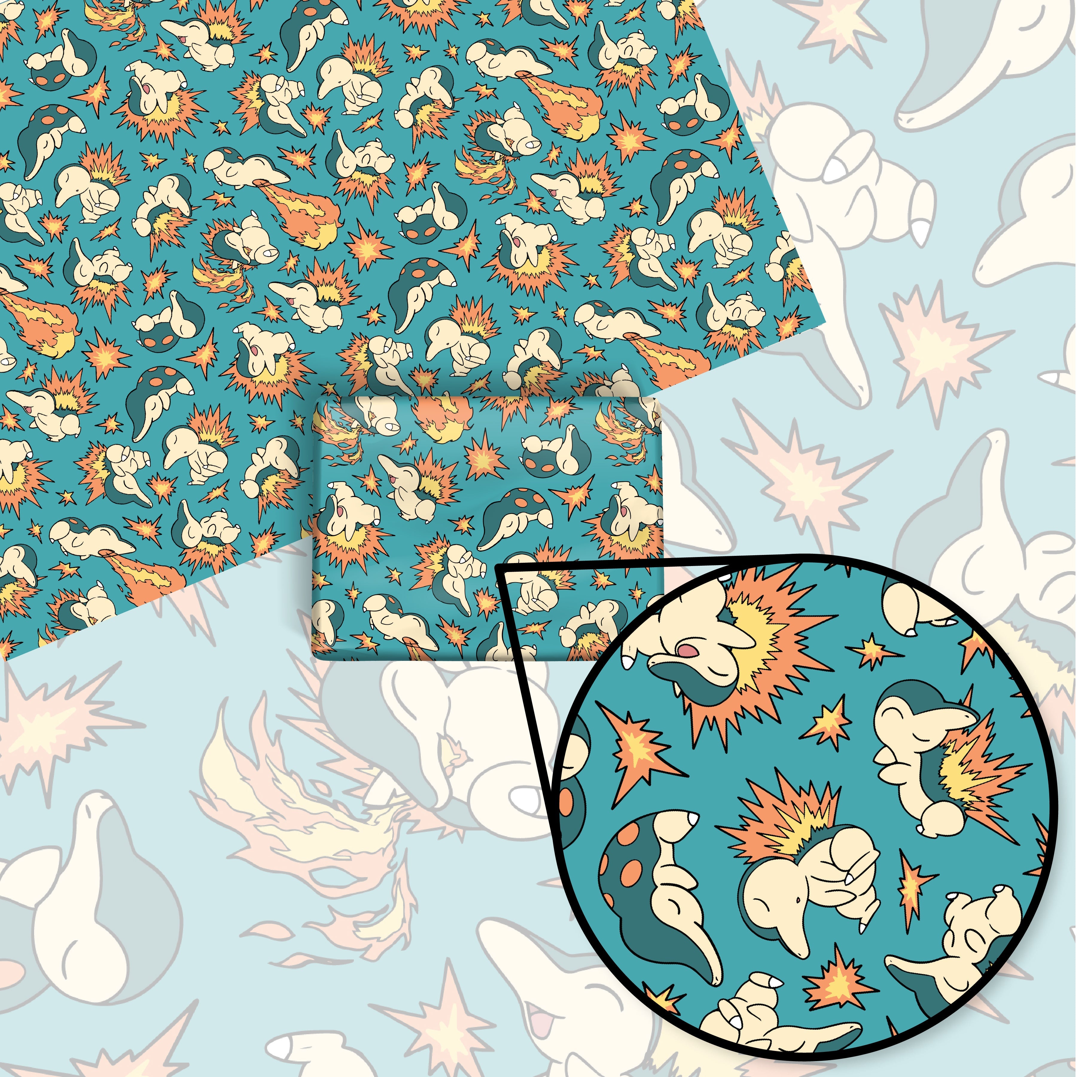 Cyndaquil Wrapping Paper