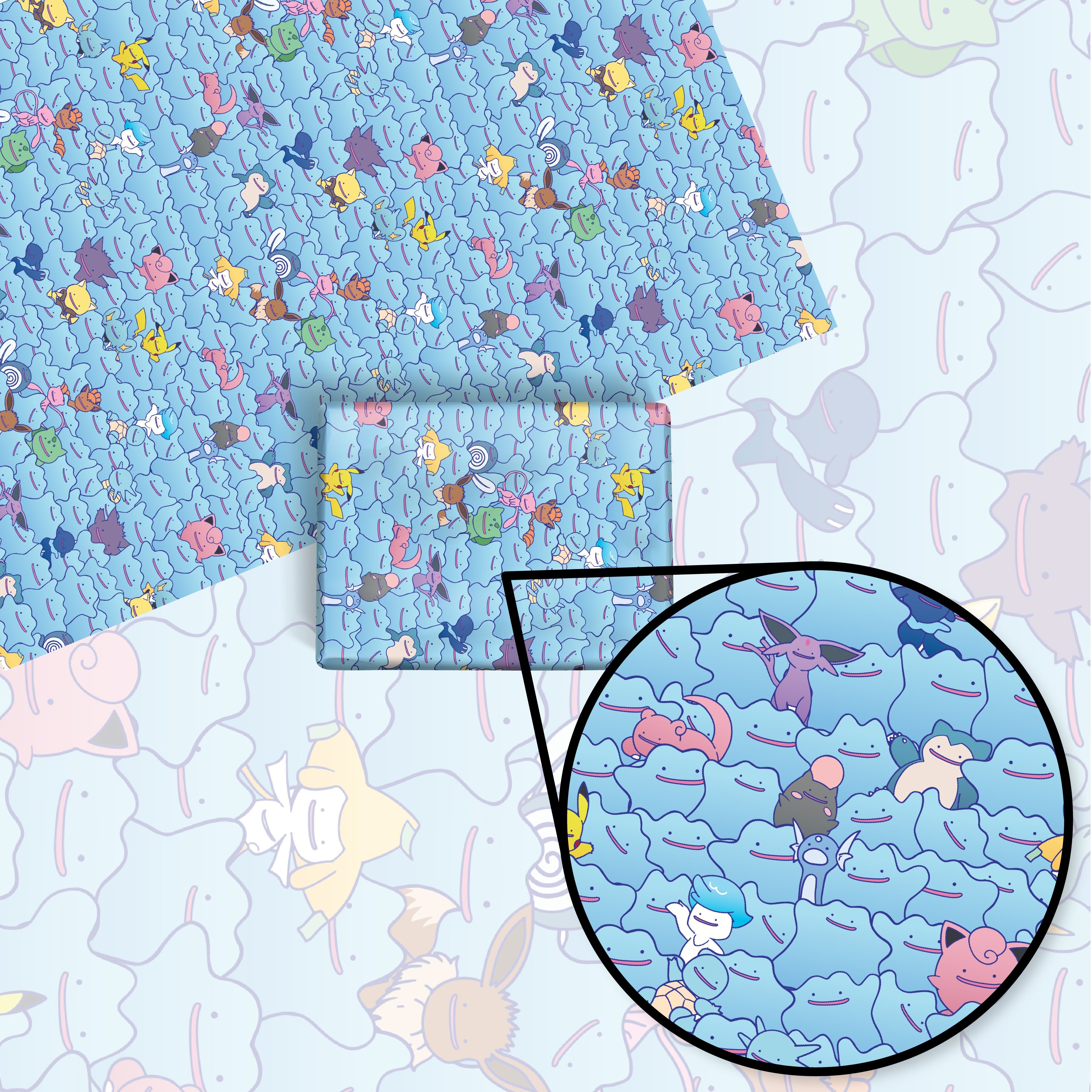 Ditto (Blue) Wrapping Paper
