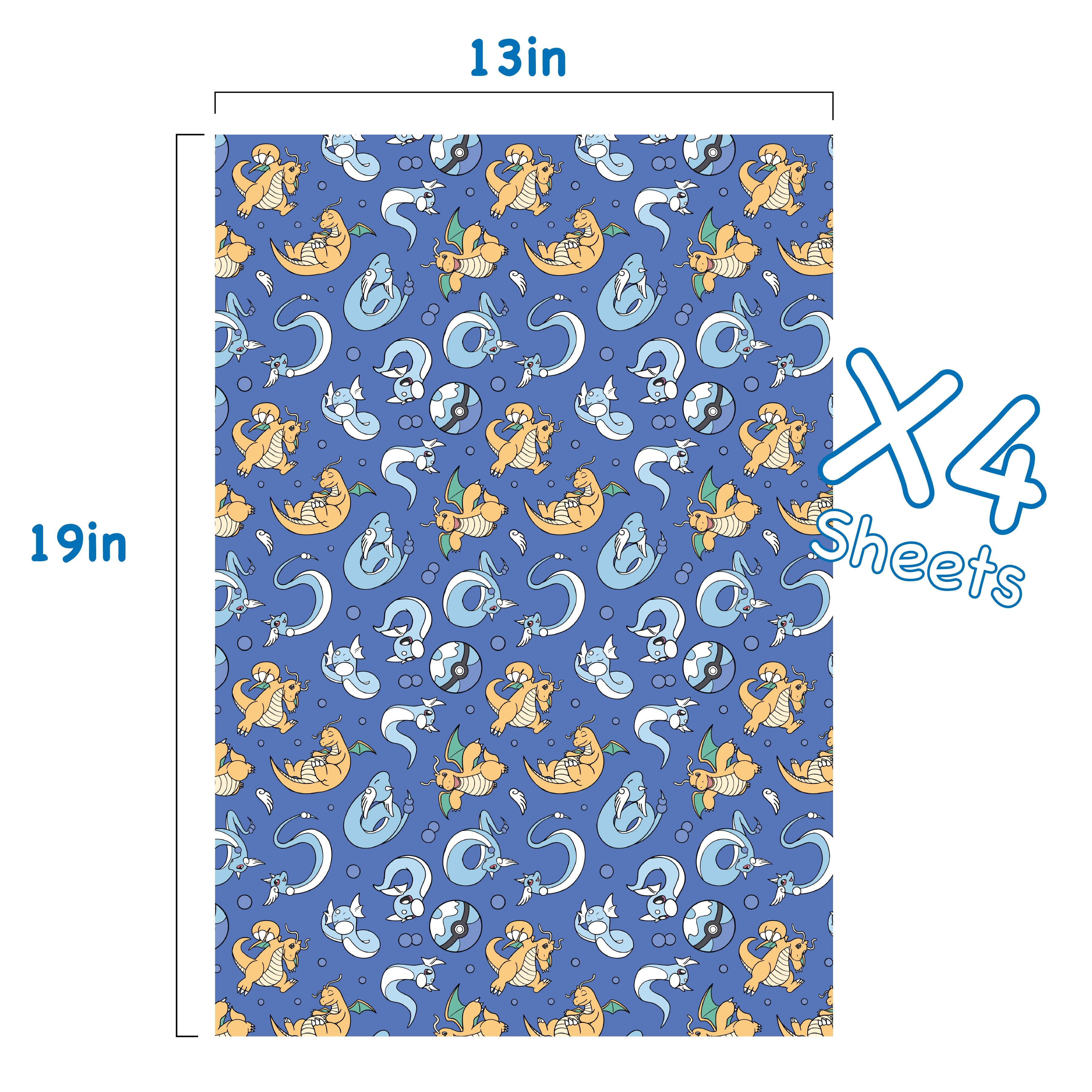 Dragonite Wrapping Paper