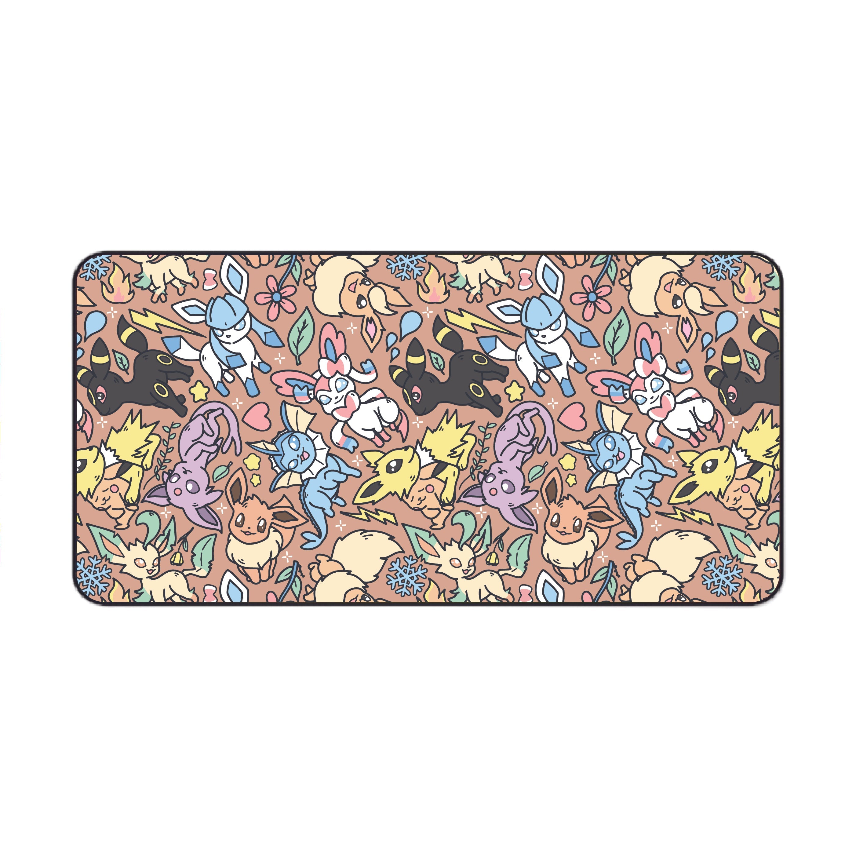 Eevee Brown Desk Mat